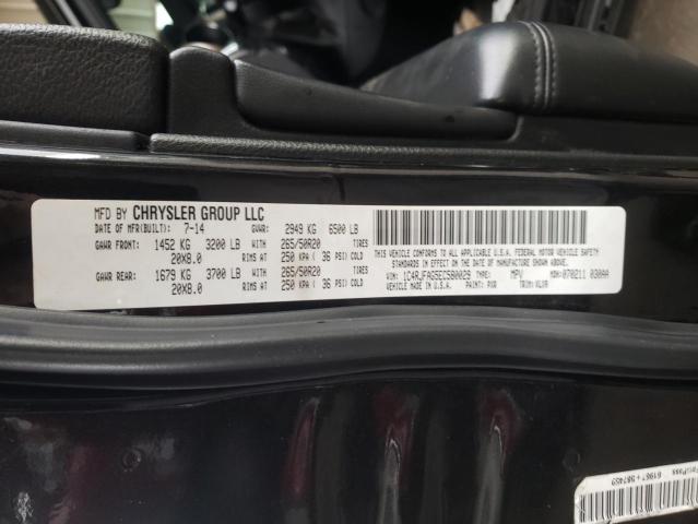 Photo 10 from auction – 2014 JEEP GRAND CHER with VIN 1C4RJFAG5EC580029