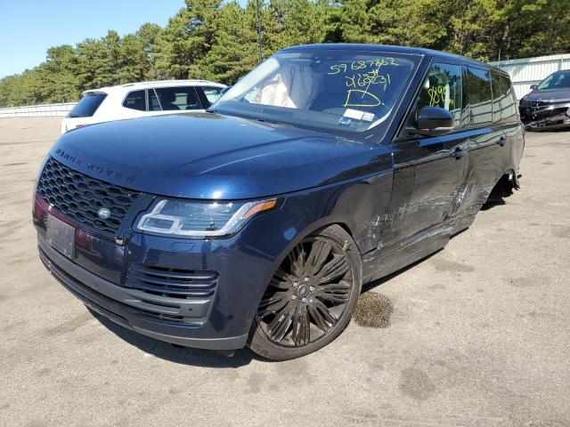 Photo 2 from auction – 2022 LAND ROVER RANGE ROVE with VIN SALGS2SE5NA460231