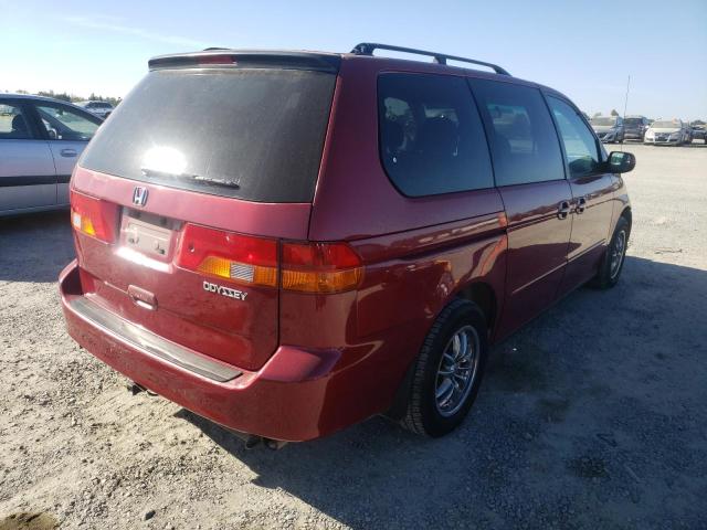 Photo 4 from auction – 2002 HONDA ODYSSEY EX with VIN 2HKRL18972H565228