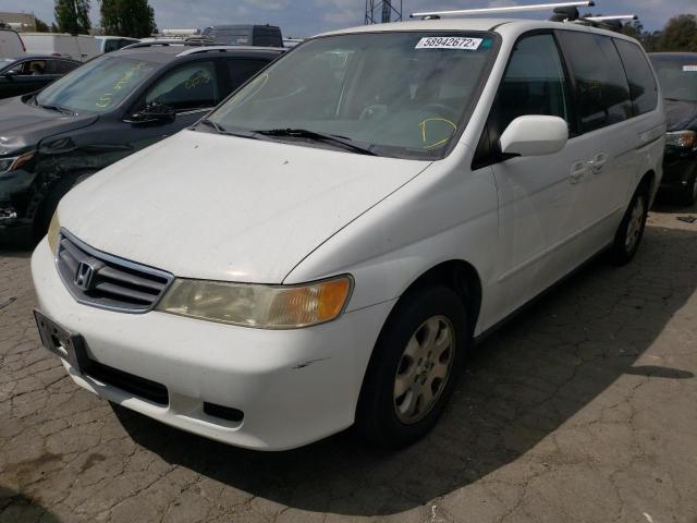 Photo 2 from auction – 2002 HONDA ODYSSEY EX with VIN 5FNRL18912B014002