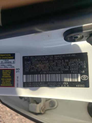 Photo 10 from auction – 2013 TOYOTA AVALON BAS with VIN 4T1BK1EB6DU056876