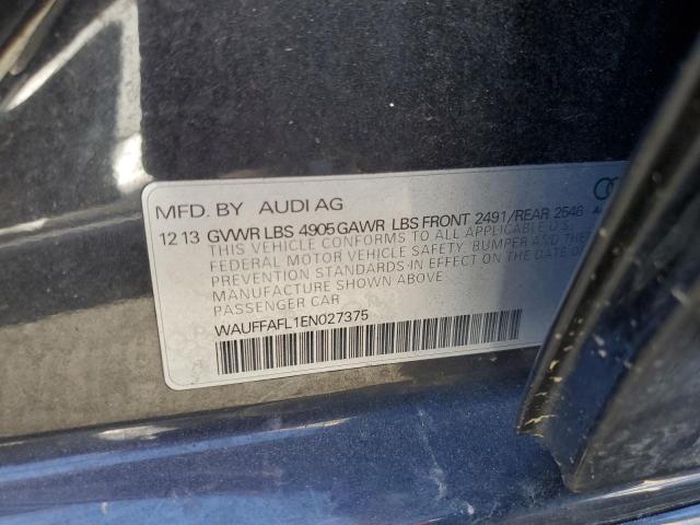 Photo 10 from auction – 2014 AUDI A4 PREMIUM with VIN WAUFFAFL1EN027375