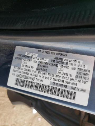Photo 10 from auction – 2016 MAZDA CX-5 SPORT with VIN JM3KE4BY8G0911540