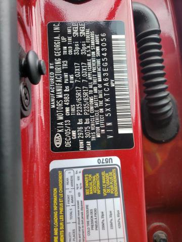 Photo 10 from auction – 2014 KIA SORENTO LX with VIN 5XYKTCA63EG543056