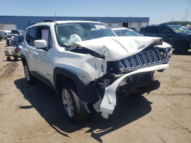 JEEP RENEGADE L 2017 with VIN ZACCJBBB4HPE51877 - Photo from auction
