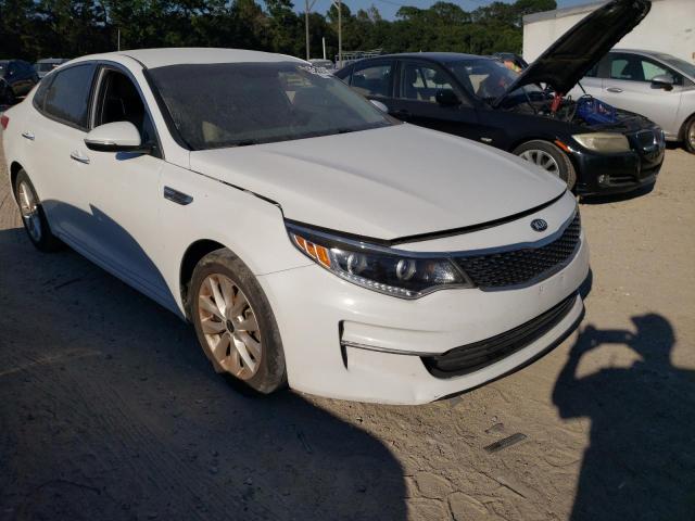 KIA OPTIMA EX 2016 with VIN 5XXGU4L37GG020805 - Photo from auction