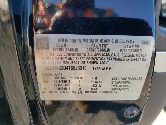 Photo 10 from auction – 2007 CHEVROLET HHR with VIN 3GNDA23D47S628310