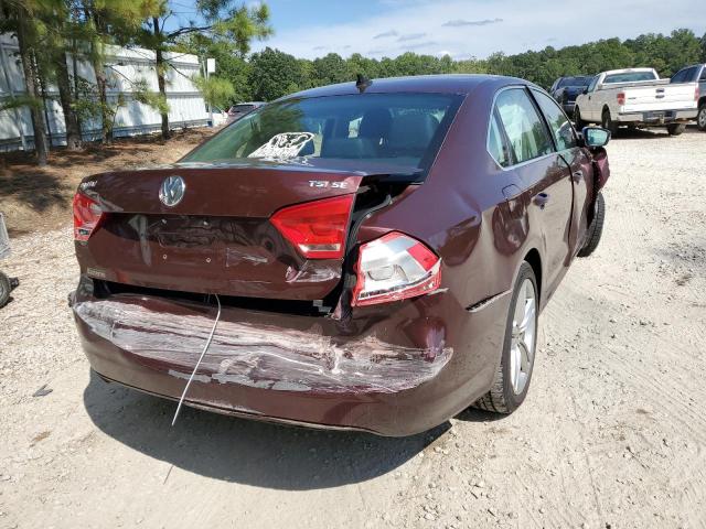 Photo 4 from auction – 2014 VOLKSWAGEN PASSAT SE with VIN 1VWBT7A3XEC059447