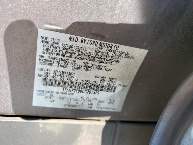 Photo 10 from auction – 2013 FORD TAURUS SEL with VIN 1FAHP2E88DG201379