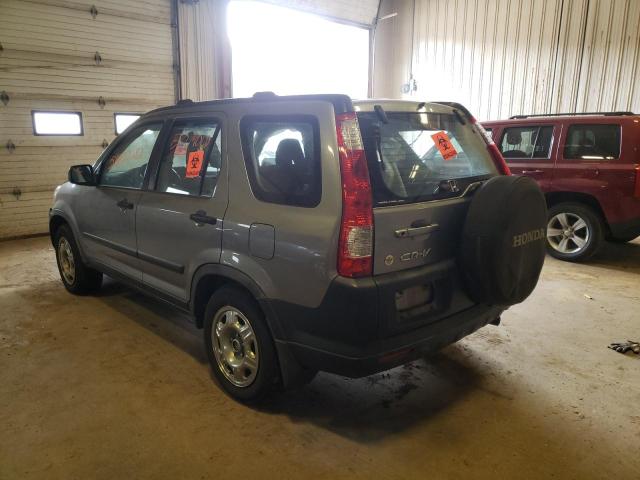 Photo 3 from auction – 2005 HONDA CR-V LX with VIN JHLRD78545C039168