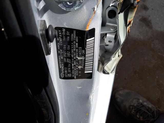 Photo 10 from auction – 2012 HYUNDAI ACCENT GLS with VIN KMHCT4AE6CU140519