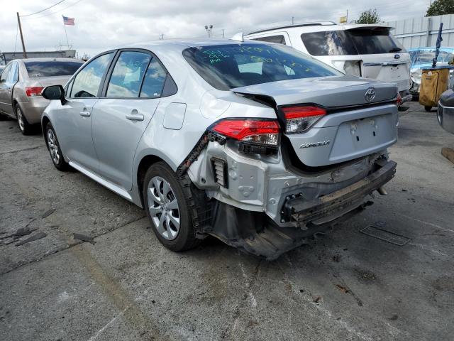 Photo 3 from auction – 2022 TOYOTA COROLLA LE with VIN 5YFEPMAE0NP287145