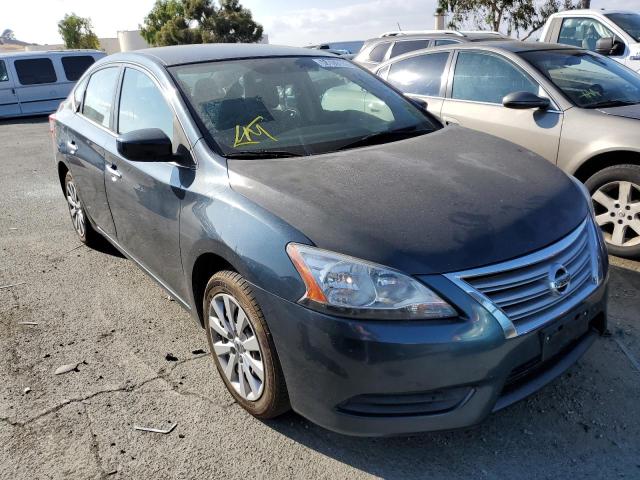 NISSAN SENTRA S 2014 with VIN 3N1AB7AP2EL660346 - Photo from auction