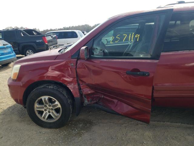 Photo 9 from auction – 2003 HONDA PILOT EX with VIN 2HKYF184X3H503959