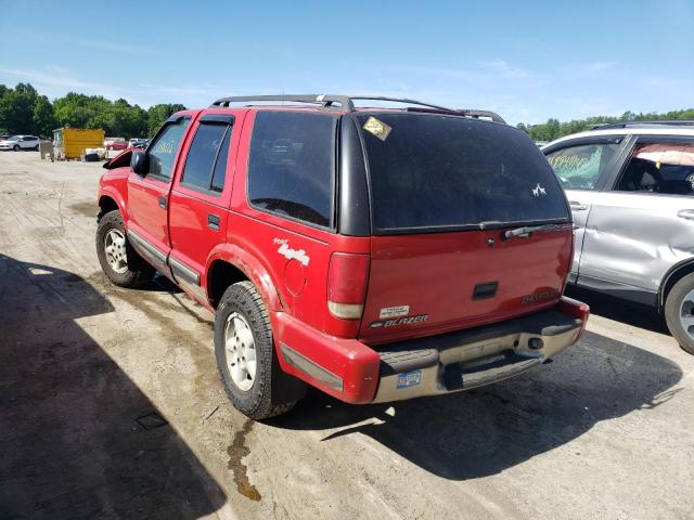 Photo 3 from auction – 2000 CHEVROLET BLAZER with VIN 1GNDT13W4Y2380904