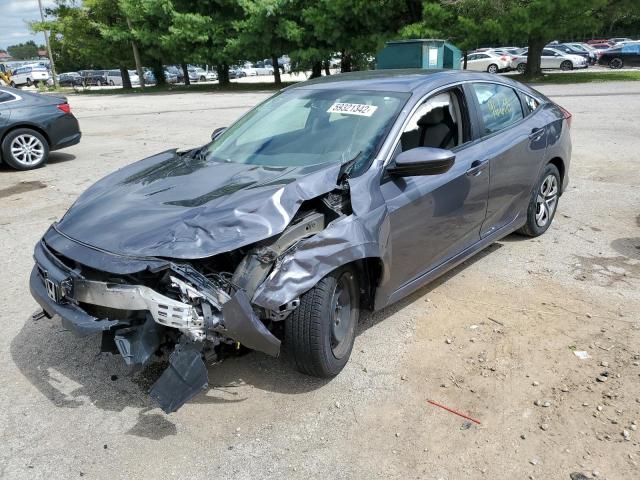Photo 2 from auction – 2018 HONDA CIVIC LX with VIN 2HGFC2F57JH602652