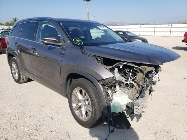 TOYOTA HIGHLANDER 2015 with VIN 5TDKKRFH0FS057731 - Photo from auction