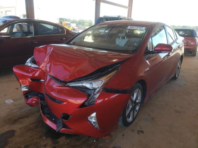Photo 2 from auction – 2016 TOYOTA PRIUS with VIN JTDKARFU0G3518980