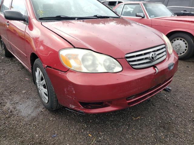 Photo 9 from auction – 2004 TOYOTA COROLLA CE with VIN 2T1BR32E04C818302