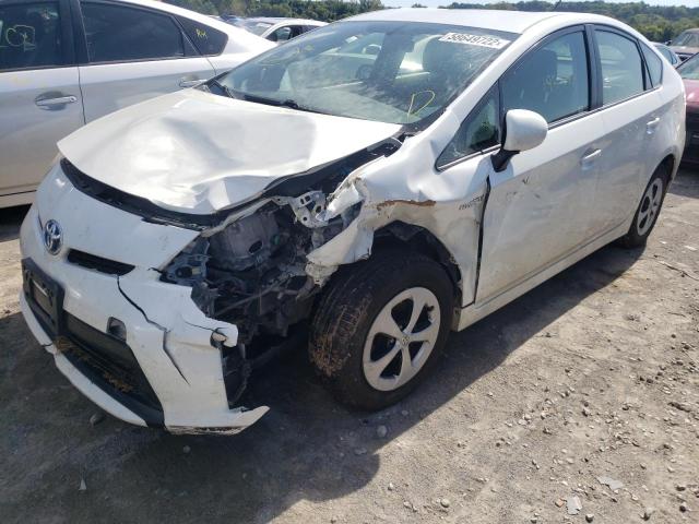 Photo 2 from auction – 2014 TOYOTA PRIUS with VIN JTDKN3DU8E1788925