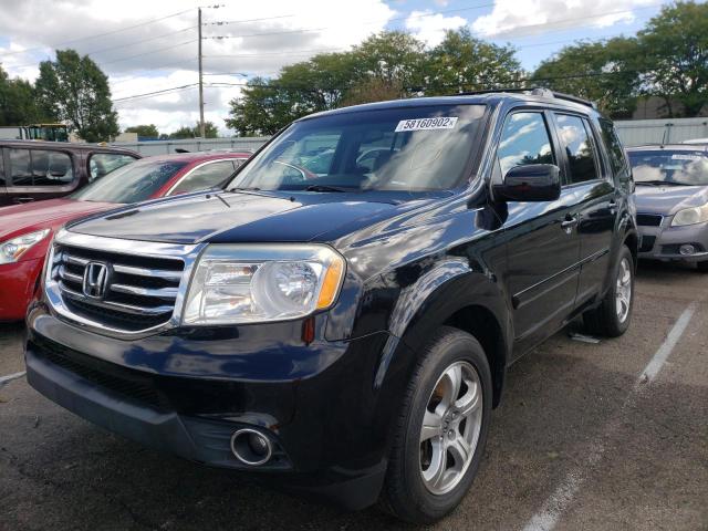 Фото 2 с аукциона – 2012 HONDA PILOT EXL с VIN 5FNYF4H56CB078507
