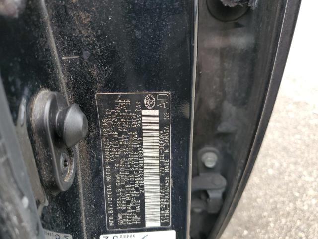 Photo 10 from auction – 2008 TOYOTA COROLLA CE with VIN 2T1BR32E98C892713