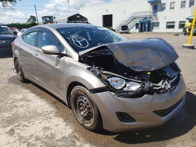HYUNDAI ELANTRA GL 2012 with VIN 5NPDH4AE8CH129736 - Photo from auction