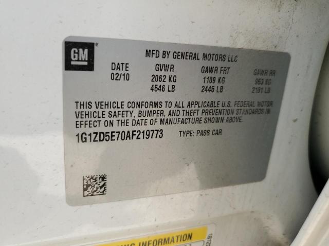 Photo 10 from auction – 2010 CHEVROLET MALIBU 2LT with VIN 1G1ZD5E70AF219773
