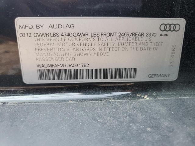 Photo 10 from auction – 2013 AUDI A3 PREMIUM with VIN WAUMFAFM7DA031792