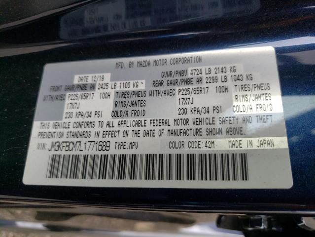 Photo 10 from auction – 2020 MAZDA CX-5 TOURI with VIN JM3KFBCM7L1771689