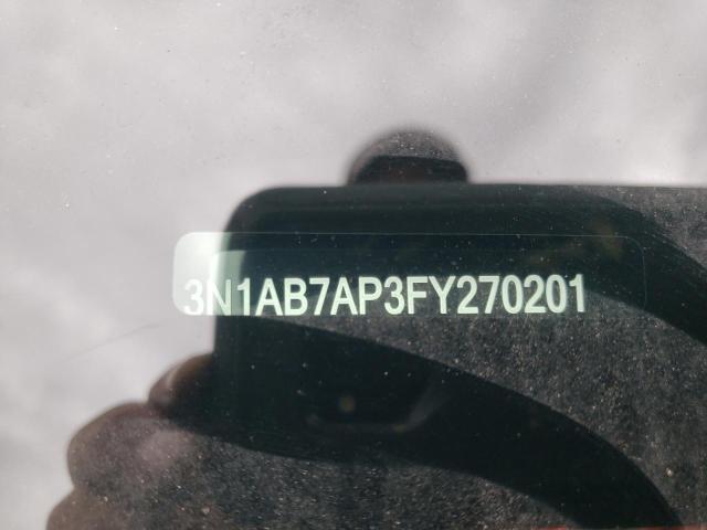 Photo 10 from auction – 2015 NISSAN SENTRA S with VIN 3N1AB7AP3FY270201