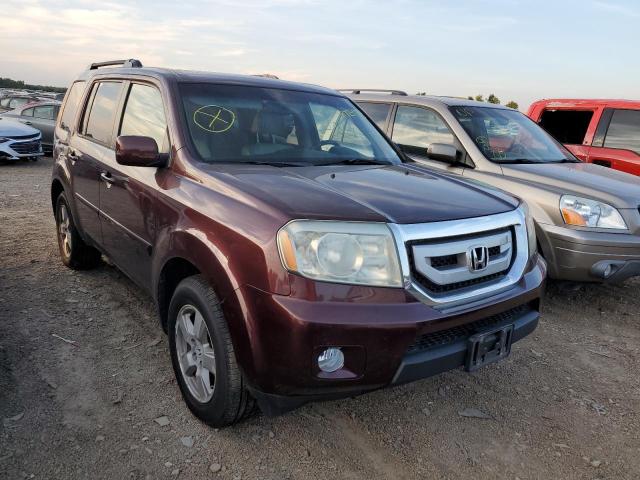 HONDA PILOT EXL 2011 with VIN 5FNYF4H53BB028355 - Photo from auction