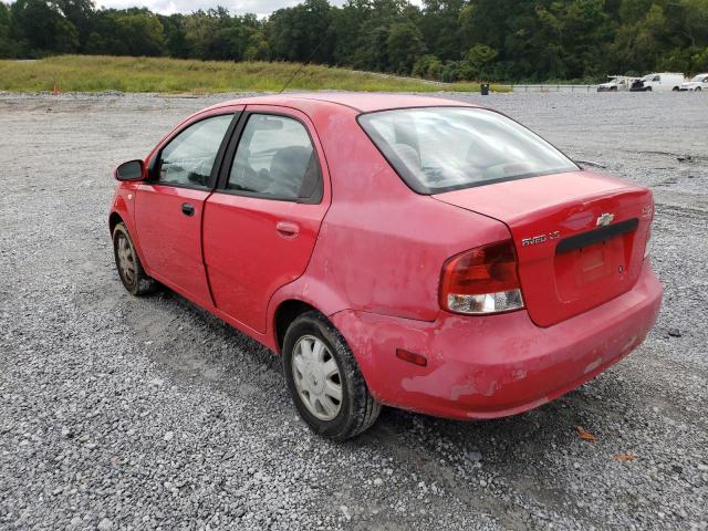Photo 3 from auction – 2005 CHEVROLET AVEO BASE with VIN KL1TD52605B424121