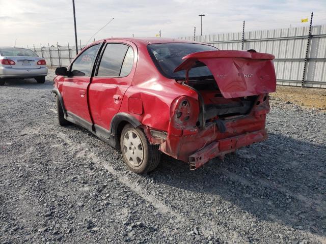 Photo 3 from auction – 2000 TOYOTA ECHO with VIN JTDBT1231Y0009038