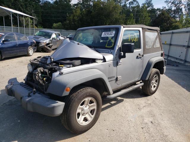 Photo 2 from auction – 2017 JEEP WRANGLER S with VIN 1C4AJWAG8HL646476
