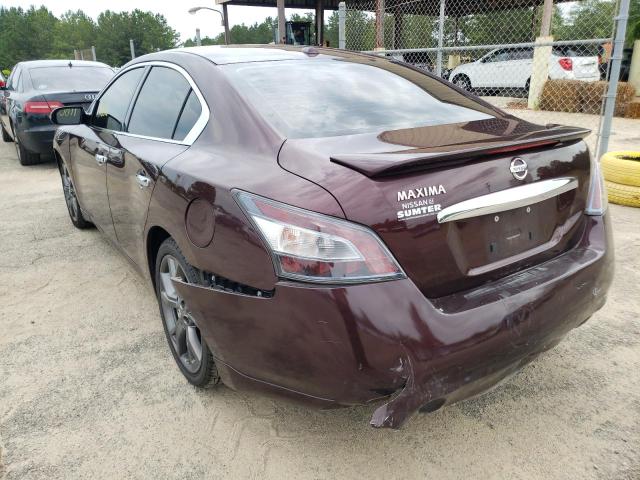 Photo 3 from auction – 2014 NISSAN MAXIMA S with VIN 1N4AA5AP7EC452470