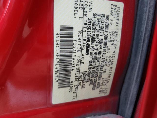 Photo 10 from auction – 2009 NISSAN VERSA S with VIN 3N1BC13E69L496969