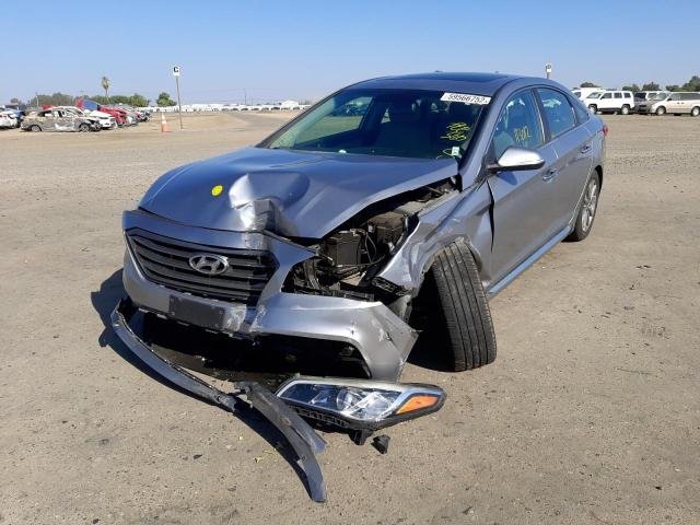 Photo 2 from auction – 2017 HYUNDAI SONATA SPO with VIN 5NPE34AF1HH445689