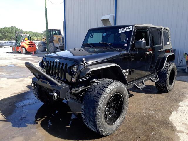 Photo 2 from auction – 2017 JEEP WRANGLER U with VIN 1C4BJWDG5HL724681