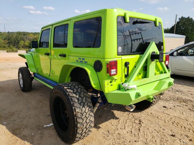 Photo 3 from auction – 2013 JEEP WRANGLER U with VIN 1C4BJWEG6DL505950