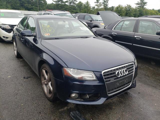 AUDI A4 PREMIUM 2011 with VIN WAUFFAFL9BA104044 - Photo from auction