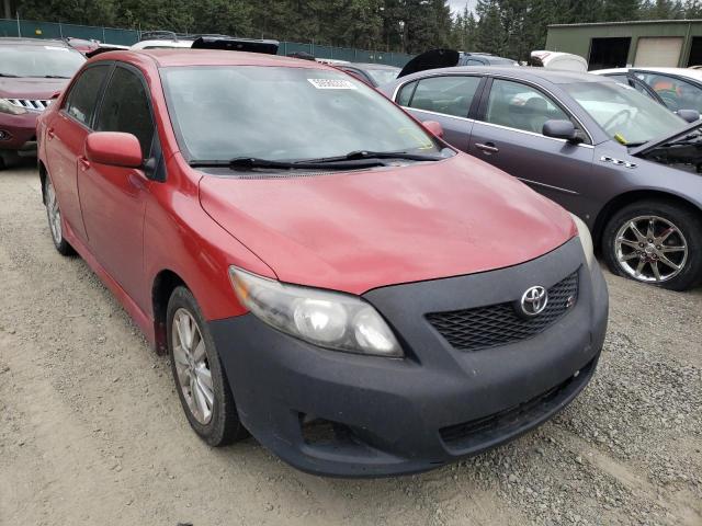 TOYOTA COROLLA BA 2009 with VIN 2T1BU40E39C146749 - Photo from auction