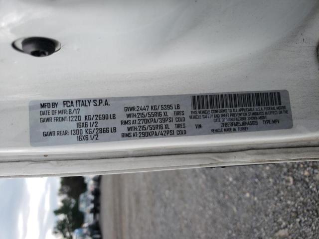Photo 10 from auction – 2018 RAM PROMASTER with VIN ZFBERFAB5J6H45619
