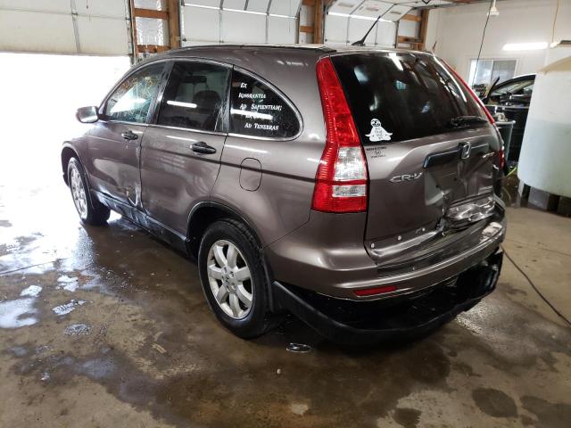 Photo 3 from auction – 2011 HONDA CR-V SE with VIN 5J6RE4H47BL012861