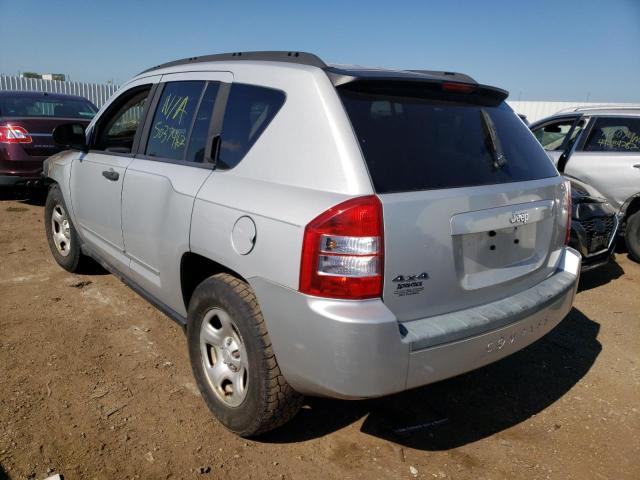 Photo 3 from auction – 2008 JEEP COMPASS SP with VIN 1J8FF47W58D700636