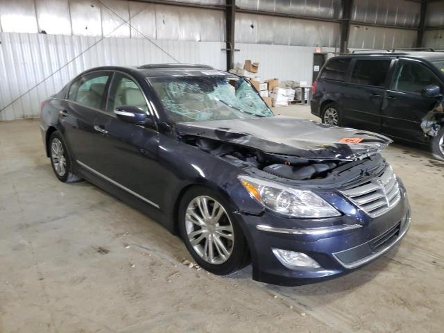HYUNDAI GENESIS 4. 2012 with VIN KMHGC4DF2CU179324 - Photo from auction