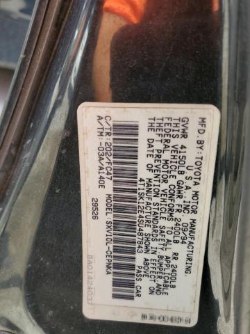 Photo 10 from auction – 1995 TOYOTA CAMRY LE with VIN 4T1SK12E4SU487843