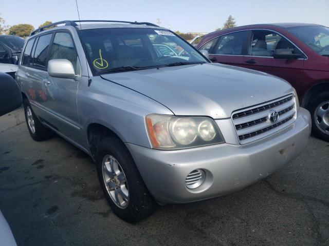 TOYOTA HIGHLANDER 2001 with VIN JTEGD21AX10012336 - Photo from auction