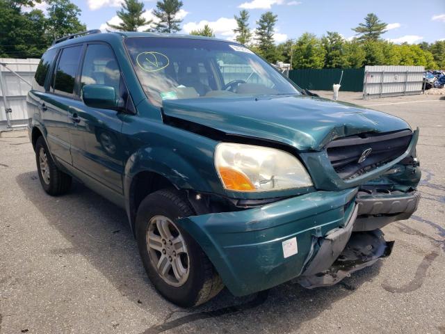 HONDA PILOT EXL 2003 with VIN 2HKYF18553H561504 - Photo from auction