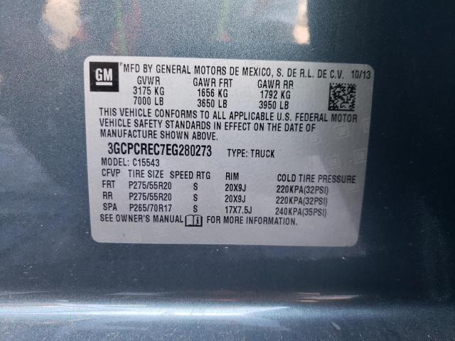 Photo 10 from auction – 2014 CHEVROLET SILVERADO with VIN 3GCPCREC7EG280273